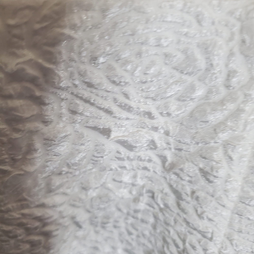 Fashion Nova  white strapless dress w mesh at bodice sz XL. - Picture 10 of 16